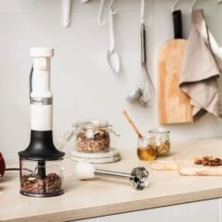 KitchenAid - Kabelgebundener Stabmixer 5KHBV83 - Creme -Kitchenaid 15435 Stabmixer NEU 6