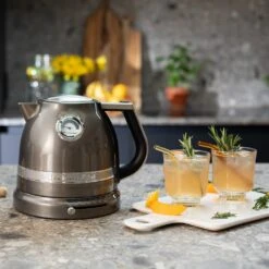 KitchenAid - Artisan Wasserkocher 1,5 L - Medallion Silber -Kitchenaid 15891 Wasserkocher ARTISAN 5