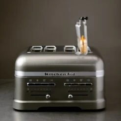 KitchenAid - Artisan Toaster Für 4 Scheiben - Medallion Silber -Kitchenaid 16206 Toaster Artisan 3