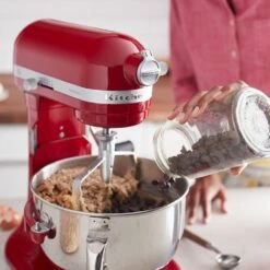 KitchenAid - Artisan Küchenmaschine 6,9 L - Empire Rot -Kitchenaid 17994 Kuechenmaschine Artisan 69L HP 5