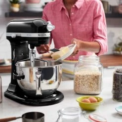 KitchenAid - Artisan Küchenmaschine 6,9 L - Onyx Black -Kitchenaid 18000 Kuechenmaschine Artisan 69L 5