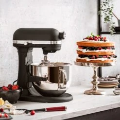 KitchenAid KAD Küchenmaschine 6,9L PROFESSIONAL Cast Iron Black | 18007 -Kitchenaid 18007 Kuechenmaschine Artisan 69L 7