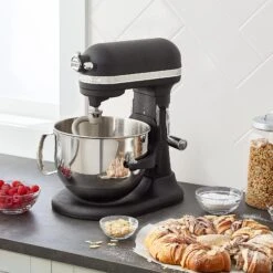 KitchenAid KAD Küchenmaschine 6,9L PROFESSIONAL Cast Iron Black | 18007 -Kitchenaid 18007 Kuechenmaschine Artisan 69L 8