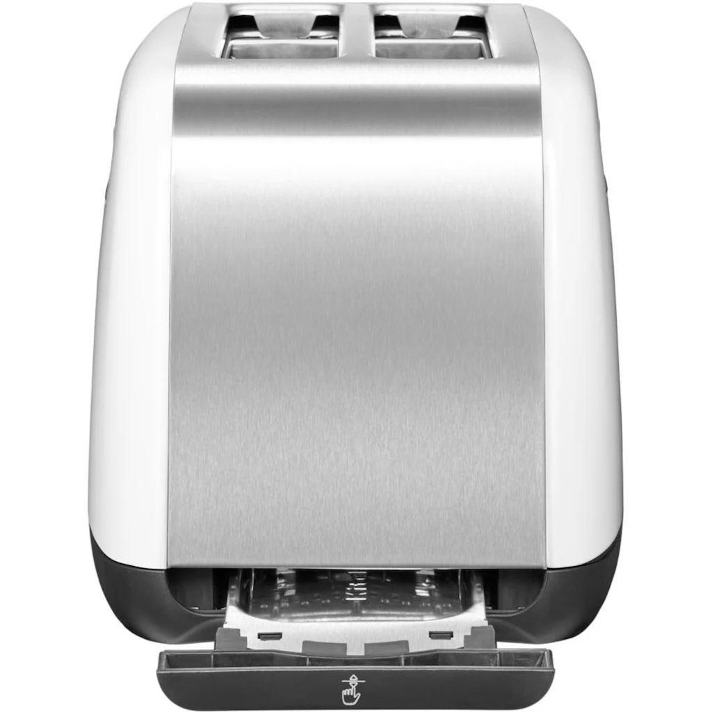 KitchenAid Toaster »5KMT2115EWH WEISS«, 2 Kurze Schlitze, Für 2 Scheiben, 1100 W 6 KitchenAid Toaster »5KMT2115EWH WEISS«, 2 Kurze Schlitze, Für 2 Scheiben, 1100 W – Bild 6