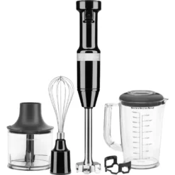 KitchenAid Stabmixer »5KHBV83EOB ONYX BLACK«, 180 W