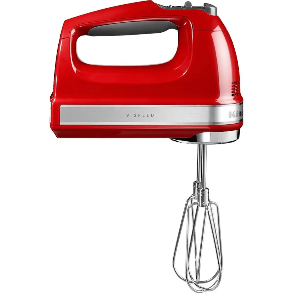 KitchenAid Handmixer »5KHM9212EER EMPIRE ROT«, 85 W, 9 Stufen 2 KitchenAid Handmixer »5KHM9212EER EMPIRE ROT«, 85 W, 9 Stufen – Bild 2