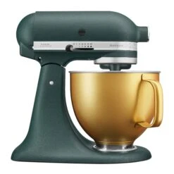 KitchenAid KAD 4.8L Artisan Küchenmaschine Limited Christmas, Pebble Palm With Gold Bowl | 40649