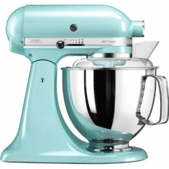 KitchenAid Küchenmaschine »Küchenmaschine 5KSM175PSEIC EISBLAU«, Mit Gratis Fleischwolf+Spritzgebäckvorsatz (Wert Ca. 129,-UVP) -Kitchenaid 41461340a551581711cc470ff9dcfcb7