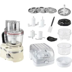KitchenAid Zerkleinerer »5KFP1644EAC ALMOND CREAM«, 650 W, Mit Umfangreichem Zubehör
