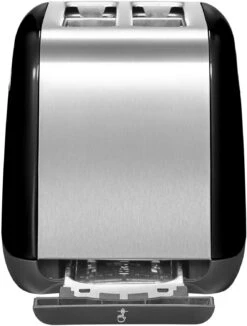 KitchenAid Toaster 2-Scheiben Classic In Onyx Schwarz -Kitchenaid 5KMT2115OB back tray 14748