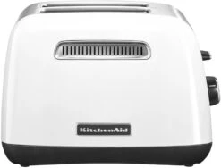 KitchenAid Toaster 2-Scheiben Classic In Weiß -Kitchenaid 5KMT2115WH side 14758