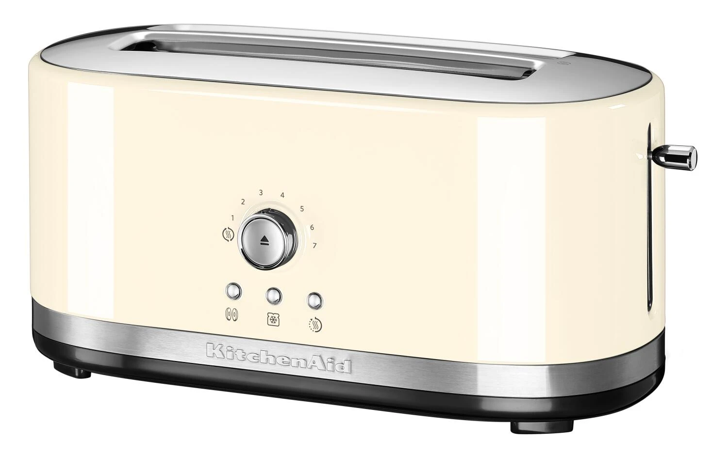 KitchenAid Langschlitztoaster Mit Manueller Bedienung In Creme 1 KitchenAid Langschlitztoaster Mit Manueller Bedienung In Creme
