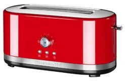 KitchenAid Langschlitztoaster Mit Manueller Bedienung In Empire Rot