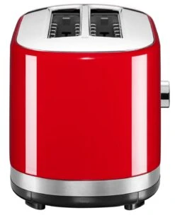 KitchenAid Langschlitztoaster Mit Manueller Bedienung In Empire Rot -Kitchenaid 5KMT4116EER SideLeft