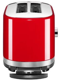 KitchenAid Langschlitztoaster Mit Manueller Bedienung In Empire Rot -Kitchenaid 5KMT4116EER SideLeftOpen
