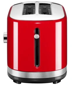 KitchenAid Langschlitztoaster Mit Manueller Bedienung In Empire Rot -Kitchenaid 5KMT4116EER SideRight