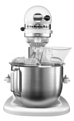 KitchenAid Küchenmaschine HEAVY DUTY In Weiß, 4,8 L -Kitchenaid 5KPM50 WH F l