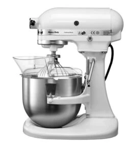 KitchenAid Küchenmaschine HEAVY DUTY In Weiß, 4,8 L -Kitchenaid 5KPM50 WH L l