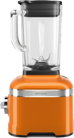 KitchenAid Standmixer Artisan K400 In Honey -Kitchenaid 5KSB4026xHY Side view Button left P200956KP 002z 1