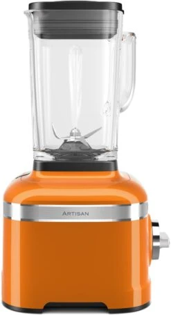KitchenAid Standmixer Artisan K400 In Honey -Kitchenaid 5KSB4026xHY Side view button right P200956KP 003z