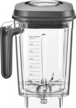 KitchenAid ARTISAN Power Plus Blender In Gusseisen Schwarz 12 KitchenAid ARTISAN Power Plus Blender In Gusseisen Schwarz -Kitchenaid 5KSB8270 Jar Lid neu l