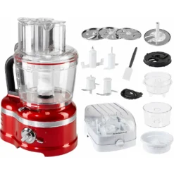 KitchenAid Zerkleinerer »5KFP1644ECA LIEBESAPFEL-ROT«, 650 W, Mit Umfangreichem Zubehör