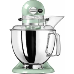 KitchenAid Küchenmaschine »5KSM175PSEPT PISTAZIE«, Mit Gratis Fleischwolf+Spritzgebäckvorsatz (Wert Ca. 129,- UVP) -Kitchenaid 6addeda5a8c9d7c2e8840bb15fc4b63c