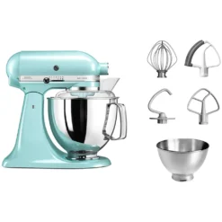 KitchenAid Küchenmaschine »5KSM175PSEIC EISBLAU«, Mit Zubehör Im Wert Von Ca. 112,-€ UVP