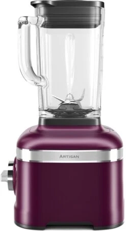KitchenAid Standmixer Artisan K400 In Beetroot -Kitchenaid K400 Blender 5KSB4026xBE side button left Beetroot COTY P210459KP 016