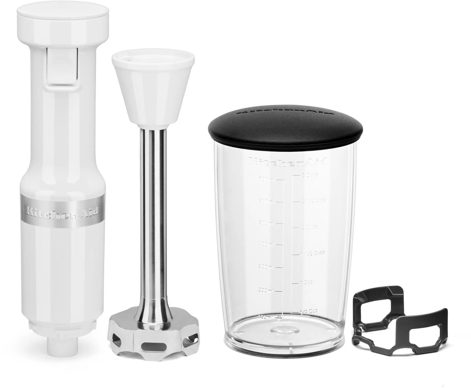 KitchenAid Stabmixer Classic In Weiß, Kabelgebunden 2 KitchenAid Stabmixer Classic In Weiß, Kabelgebunden – Bild 2