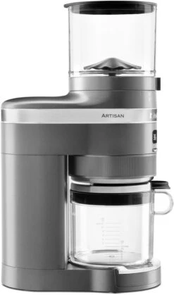 KitchenAid Kaffeemühle Artisan In Medallion Silber -Kitchenaid P191784KP 006z