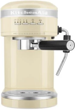 KitchenAid Halbautomatische Espressomaschine ARTISAN In Creme