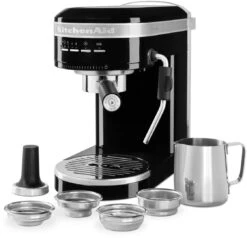 KitchenAid Halbautomatische Espressomaschine ARTISAN In Onyx Schwarz 11 KitchenAid Halbautomatische Espressomaschine ARTISAN In Onyx Schwarz -Kitchenaid P200142KP 076z EMEA OB