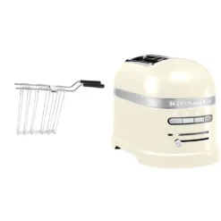 KitchenAid Toaster »Artisan 5KMT2204EAC ALMOND CREAM«, 2 Kurze Schlitze, Für 2 Scheiben, 1250 W, Mit Sandwichzange