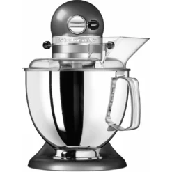 KitchenAid Küchenmaschine »5KSM175PSEMS MEDALLION-SILBER«, Mit Gratis Fleischwolf+Spritzgebäckvorsatz (Wert Ca. 129,-UVP) -Kitchenaid de6519faffe0f5edff09d9eaad18b5b9