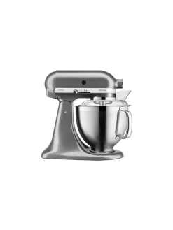 KITCHENAID, Küchenmaschine Artisan 185 4,8l 300 Watt 5KSM185PSEMS (Medaillonsilber)